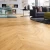 Import 18mm thickness Solid oak hard wood engineered 3 ply parquet Floor from China