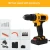 Import 18V Li-ion Battery Power Screw drivers Tools set Cordless Impact Drill Electric Hand Drill Rechargeable Electric Screwdriver Kit from China
