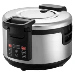 19 Quart Stainless Steel Restaurant Rice Cooker Industrial Mechanical Timer Control Panel Automatic Rice Cookers