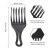 Import 1Pc Hair Comb Insert Afro Hair Pick Comb  Plastic High Low Gear Comb Hairdressing Styling Tool from China