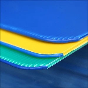 2-12mm insulation corrugated pp hollow board / recycled plastic sheet