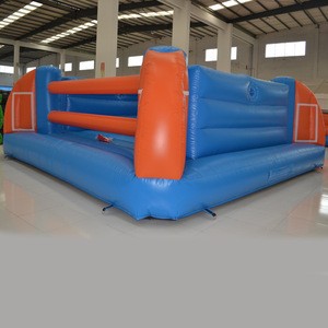 2015 AOQI latest design boxing game small inflatable boxing ring for adults on sale