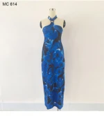 2017sexy halterneck bodycon evening cocktail maxi dress for women ladies clothing
