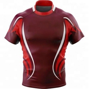 2018 high quality rugby jersey oem factory rugby uniforms full sublimation rugby kids