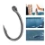 Import 2018 Hot Sale 30pcs Fishhook High Carbon Steel Fishing Hook Perforated Sharpen Barbed Fishhook for Sea Fishing from China