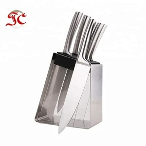 2019 High quality 6 pieces stainless steel kitchen knife
