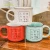 Import 2020 Amazon Hot Sale Colorful Custom Print Outdoor Travel Enamel Marble Campfire Ceramic Cafe Mug for Promotional Gifts from China