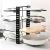 Import 2020 Amazon Top sell DIY 5 Tier Adjustable  Cabinet pan storage and Pot Lid Organizer Rack For space saving Kitchen accessories from China