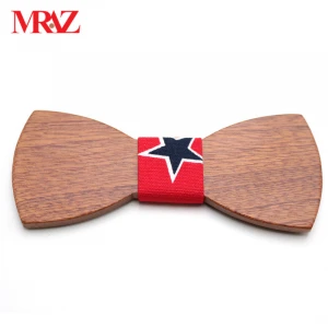 2020 MRAZ Promotional Items hot cake amazon gifts men custom fashion wooden bow tie for men