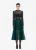Import 2020 Spring  New long dress with lace long sleeve dress with hollow out women long pleated dress whole sale price high quality from China