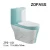 2020 Strong momentum New design black color ceramic bathroom one piece wc toilet prices