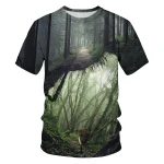 2020 Wholesale Hot Sale High Quality animal t shirt 3D printing t shirt  printing service print