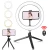 Import 2021 best Christmas gift 10 inches beauty makeup LED selfie ring light from China