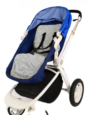 2021 Custom Eco Friendly Baby Infant Warm Reversible Stroller Seat Cushion Waterproof Pram Seat Liner baby seat pad