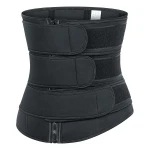 2021 Custom Logo 3 Strap Long Torso Sauna Sweat Slimming Tummy Control Gym Neoprene Waist Trainer