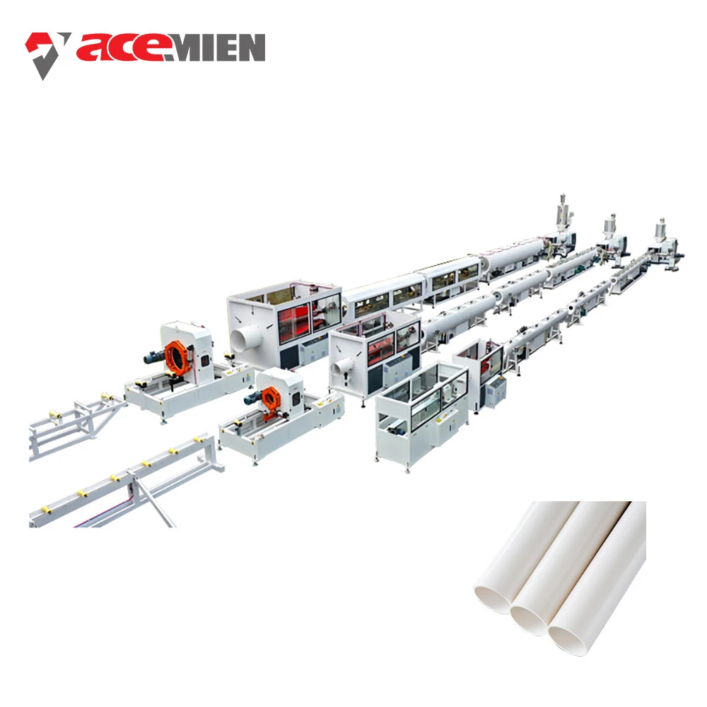 2021 Multifunctional Extruder Machine Stable Performance PP HDPE PE PVC Pipe Machine