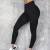 Import 2021 New design  women legging plain color high waist  gym fitness women leggings from China