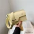 Import 2021 New Fashion  Pure Color Straddle Handbags Broadband Single Shoulder Messenger Bag Shoulder Small Square Bag from China