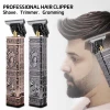 2021 Rechargeable Hair Clipper Electric hair trimmer Cordless Shaver  0mm Men Barber Hair Cutting Machine Square Tube Drama