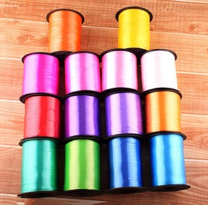 220m 5mm Balloon Ribbon Roll DIY Gifts Crafts Foil Curling Wedding Birthday Party Decoration Kids Supplies