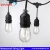 Import 24ft Waterproof Warm white connectable s14  lights led string for home,party,christmas decoration 110V from China