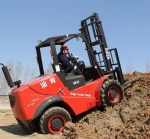 2500/3000/3500/4000/5000kg 4x4 Rough Terrain Forklift Truck /All Terrain Forklifts