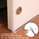 25mm 3m Multifunctional Rubber Sealing Strip Steel Door and Window Sealing Strip Silicone Rubber Sealing Strip Soundproof