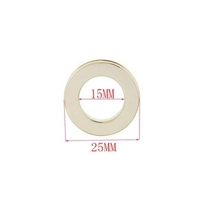 25mm Light Gold Nickle-free Round Eyelets and Grommet for Clothing Leather Accessories