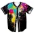 Import 3 Color Smoking Mens Buttons Baseball Jersey 3D Sublimation Printing from Pakistan
