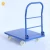 Import 300kg loading capacity metal platform warehouse flat hand carts trolleys from China
