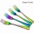 Import 304 Stainless Steel Rainbow Cutlery Dinner Spoon Knife Fork Flatware from China