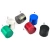 Import 30mm zinc alloy 4 layers black grinders herbal tobacco for herb smoking weed from China