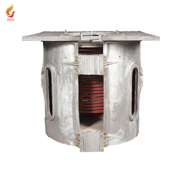 350KG 500KG 200KG Low failure rate electric melting induction furnace used in metal foundry