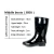 Import 3539 botas de caucho fincas waterproof boots farming footwear oem unisex rubber rain boots from China