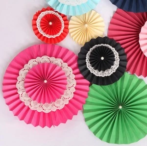 35cm Lace Round Wall Hanging Paper Crafts