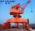 Import 35t mobile harbor portal crane jib crane from China