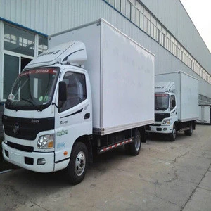 3.5tons foton right hand drive cargo van/3.5 tons van cargo truck for sale