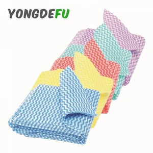 38gsm viscose/polyester material aperture spunlace non woven fabric all purpose disposable kitchen towel