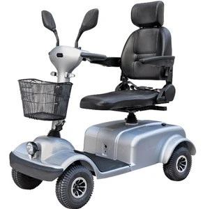 4 wheel mobility electric handicapped scooter with chair for disabled