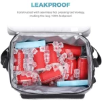 40 Can Picnic Camping BBQ Launch Bag Portable Refrigerator Cooler Bag for Travel