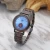 Import 42mm wood watch stainless steel back luxury water resistant shenzhen factory watches men women from China