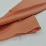 44C 50N 6SP Nylon cotton NC weft spandex fabric pink horizontal stripes stretch fabric for trousers shirt dress garment
