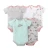 Import 5 pcs/pack short sleeve summer boutique baby romper new born baby clothes from China