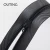 Import #5 waterproof nylon zipper,matt black,new design,customized logo print. from China