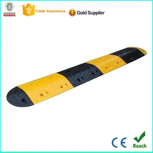 500mm*350mm*50mm Rubber Driveway Speed Bump,rubber speed bumps for sale