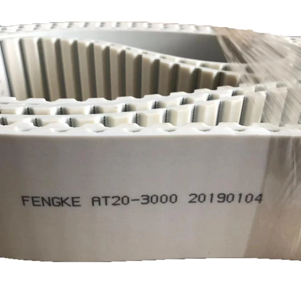 50AT20-3000 High Quality Endless White PU Timing Belt