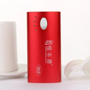 5600mAh metal house power bank with LED power indicator portable power bank for mobile phone