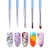 Import 5PCS Nail Art Brushes Set Acrylic UV Gel Glitter Drawing Painting Brushes from China