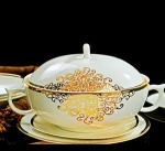60 pcs Brilliant Dubai Dinnerware Set Tableware For Christmas