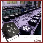 6x18w 6in1 par can,wireless dmx led light bulb